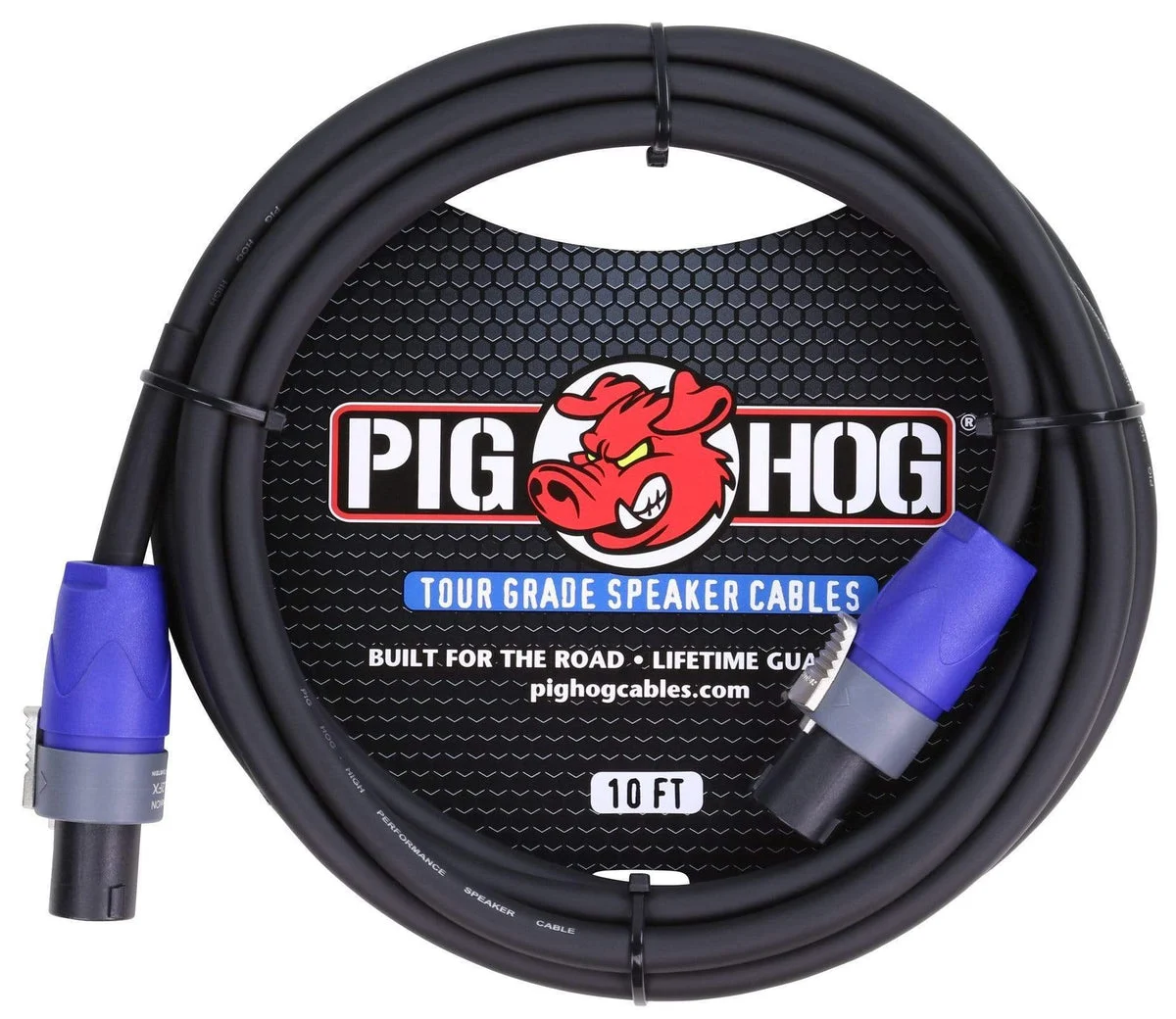 Pig Hog PHSC10SPK 10FT SPEAKER CABLE, SPKON TO SPKON