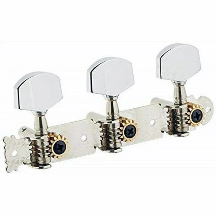 Ping P2631 Standard Tuning Machines, 3-per-plate, Chrome Buttons