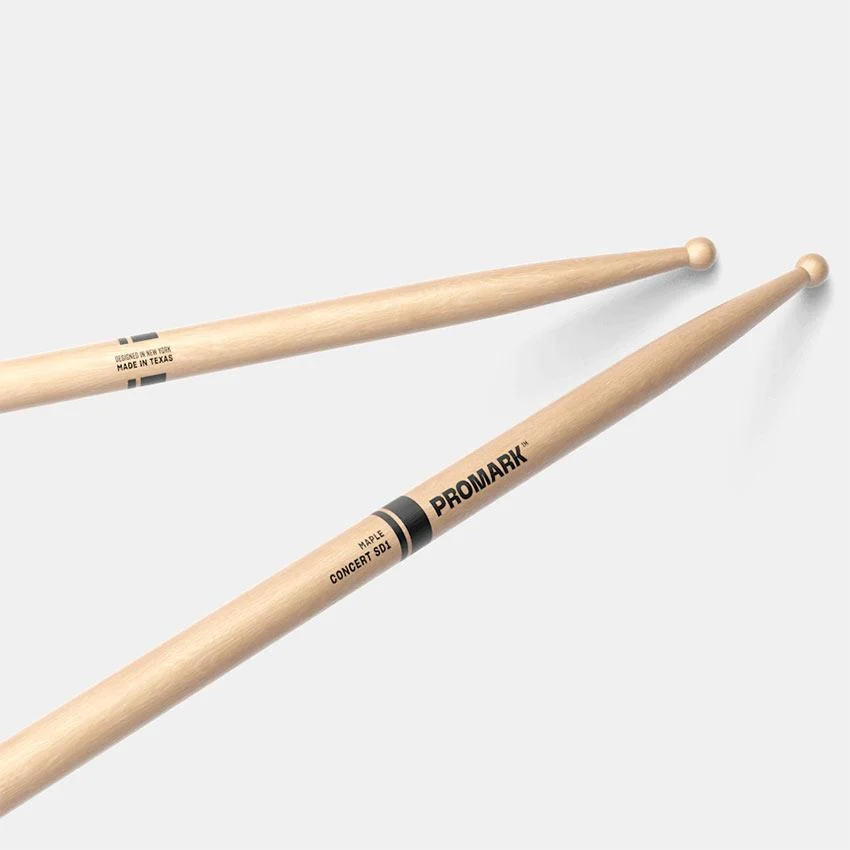 Promark Concert SD1 Hickory Drumstick, Wood Tip