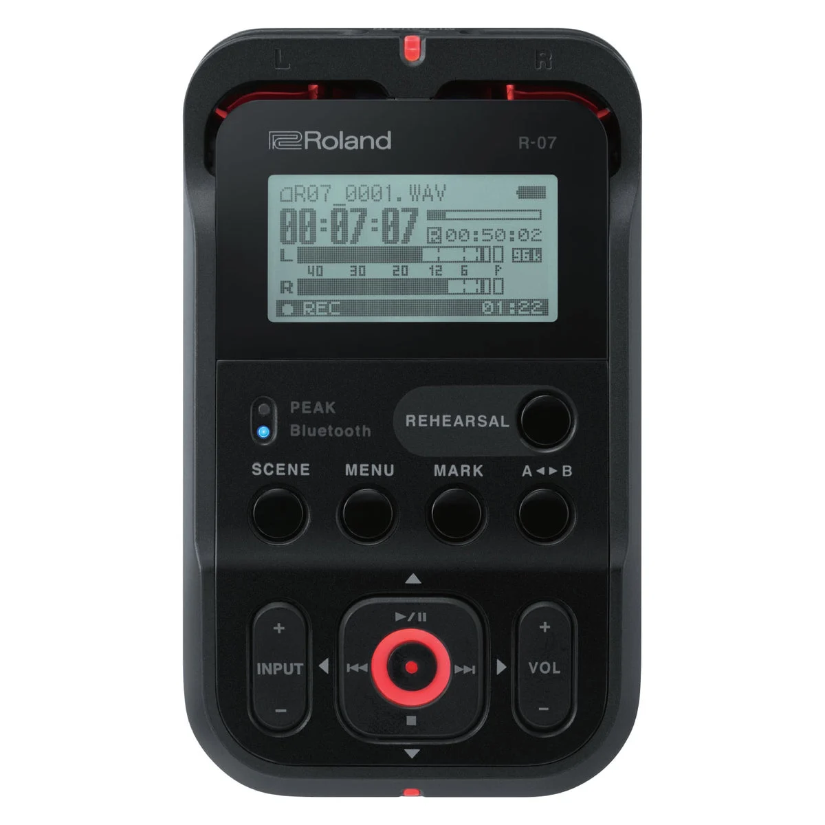 Roland R-07 High-Res Handheld Recorder