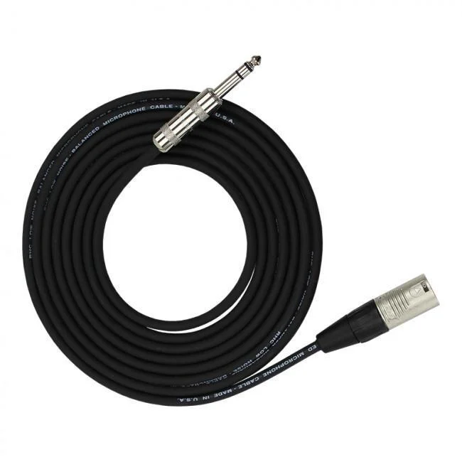 RapcoHorizon BLC-6MS Stage Series Balanced Line Cable XLRM - TRS 6-Feet