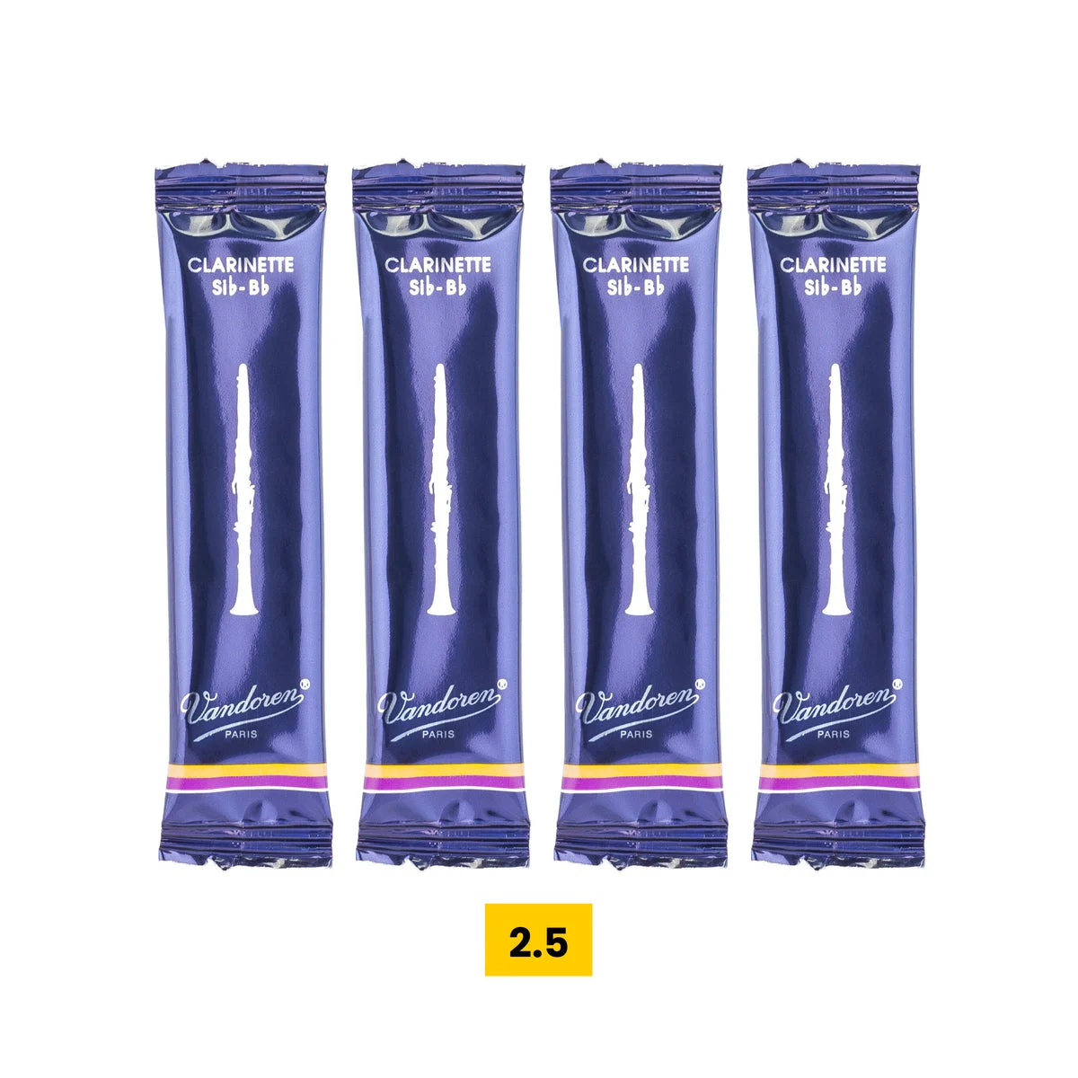 Reeds+ Bb Clarinet Subscription - Vandoren Traditional - Strength: 2.5