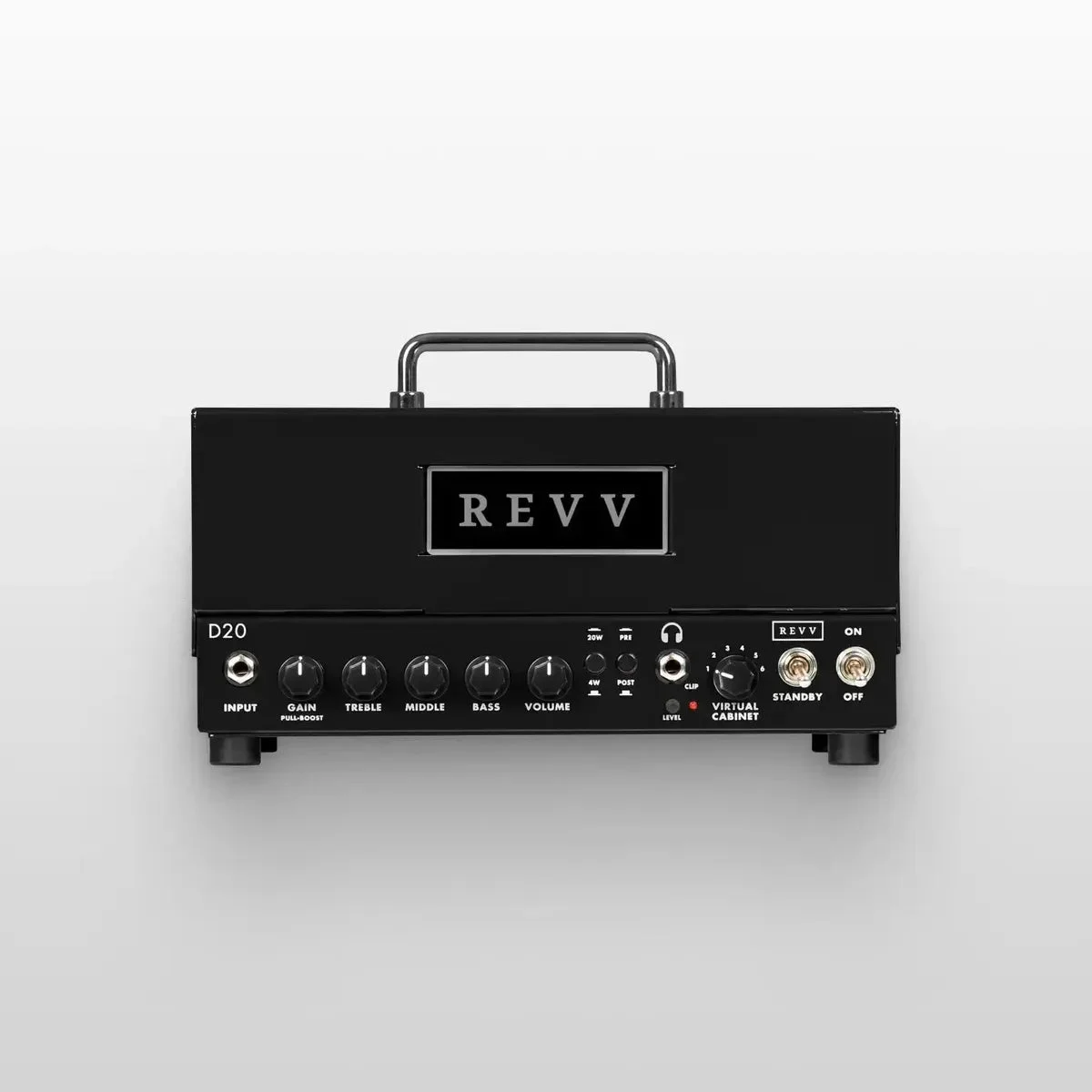 Revv D20 20/4-Watt Tube Head | Black