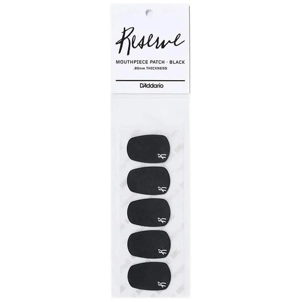Rico Reserve Mouthpiece Patch - Black - .80mm