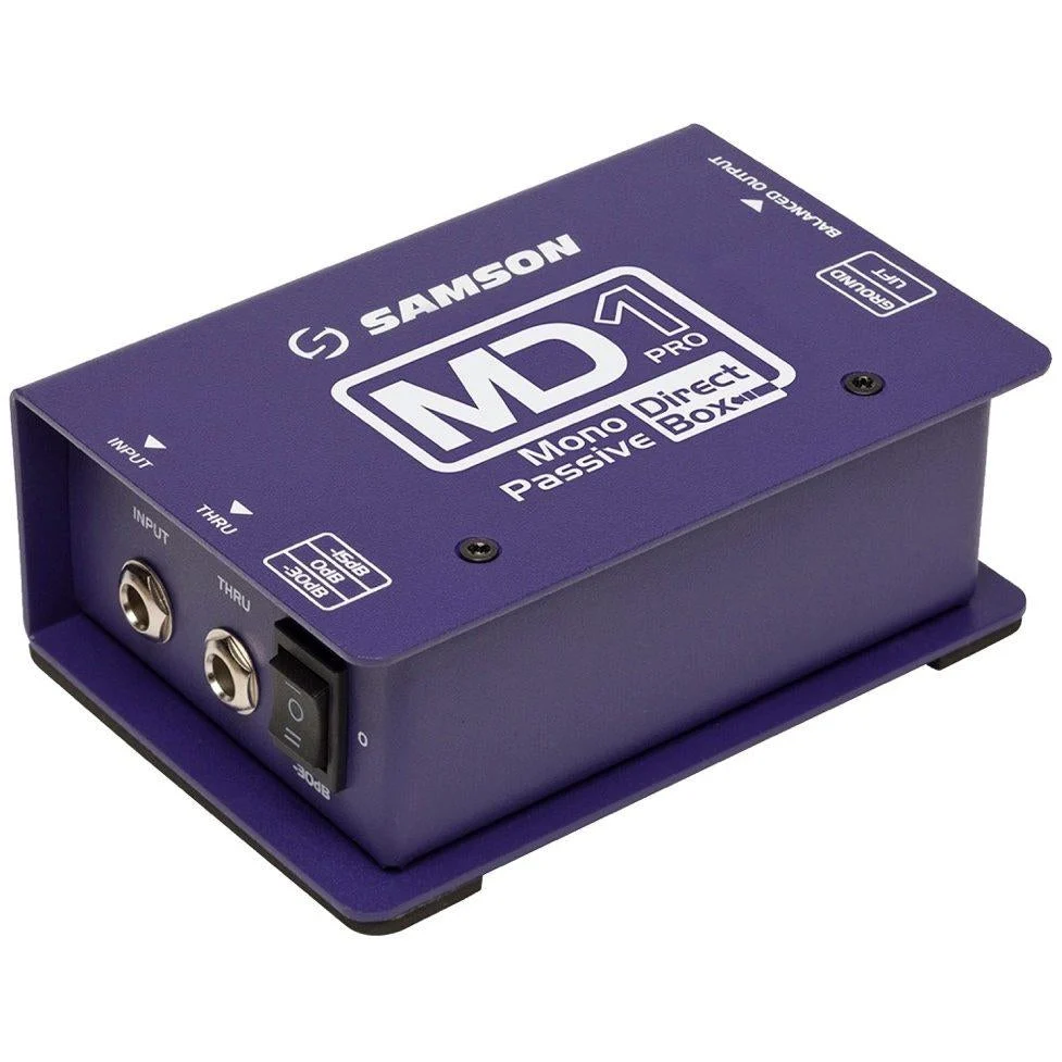 Samson MD1 Pro Mono Passive Direct Box