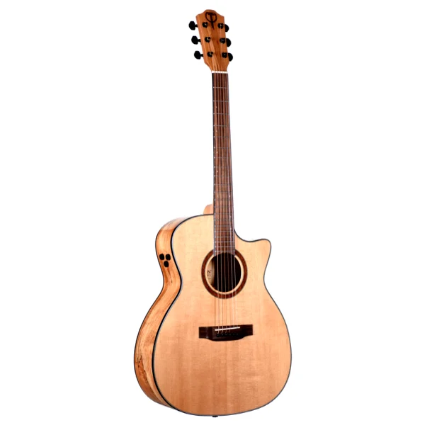 Teton Guitars Acoustic Electric Grand Concert with Solid Top Wood 5% Off at Check Out!