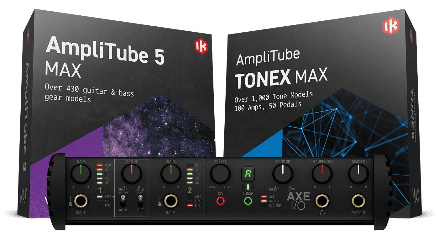 IK Multimedia Axe I/O + AmpliTube 5 Bundle