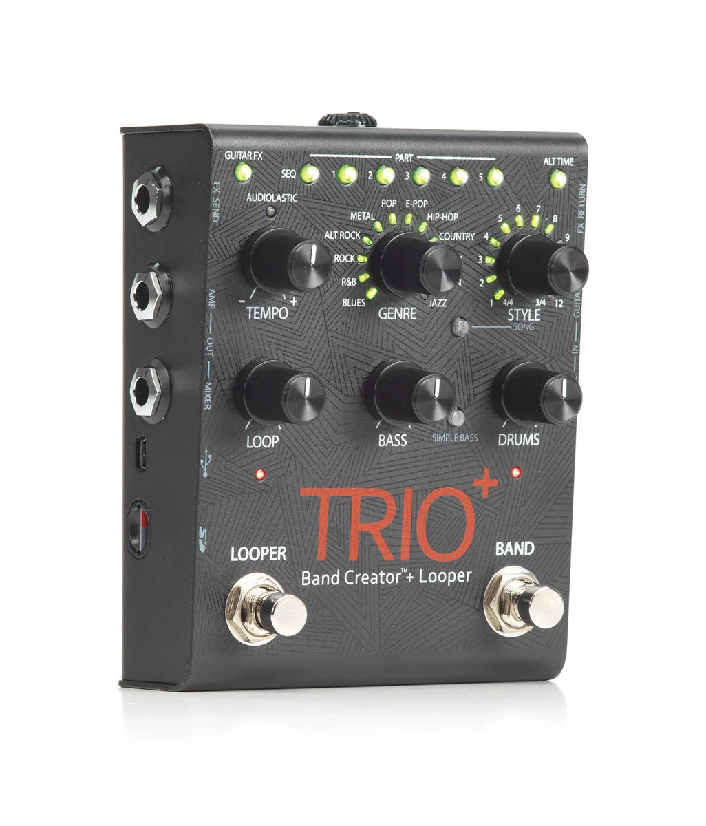Pedal - Digitech TRIOPLUS Trio+ Band Creator and Looper Pedal