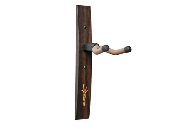 Taylor Guitar Hanger, Ebony, Bouquet, Myrtlewood/Boxwood Inlay