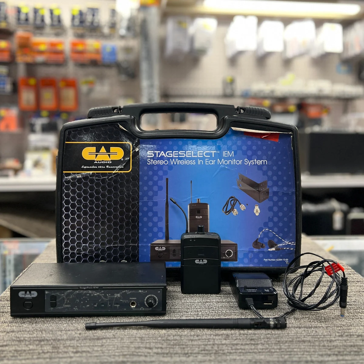 USED AS-IS CAD Audio StageSelectIEM Wireless Stereo In-Ear Monitor System