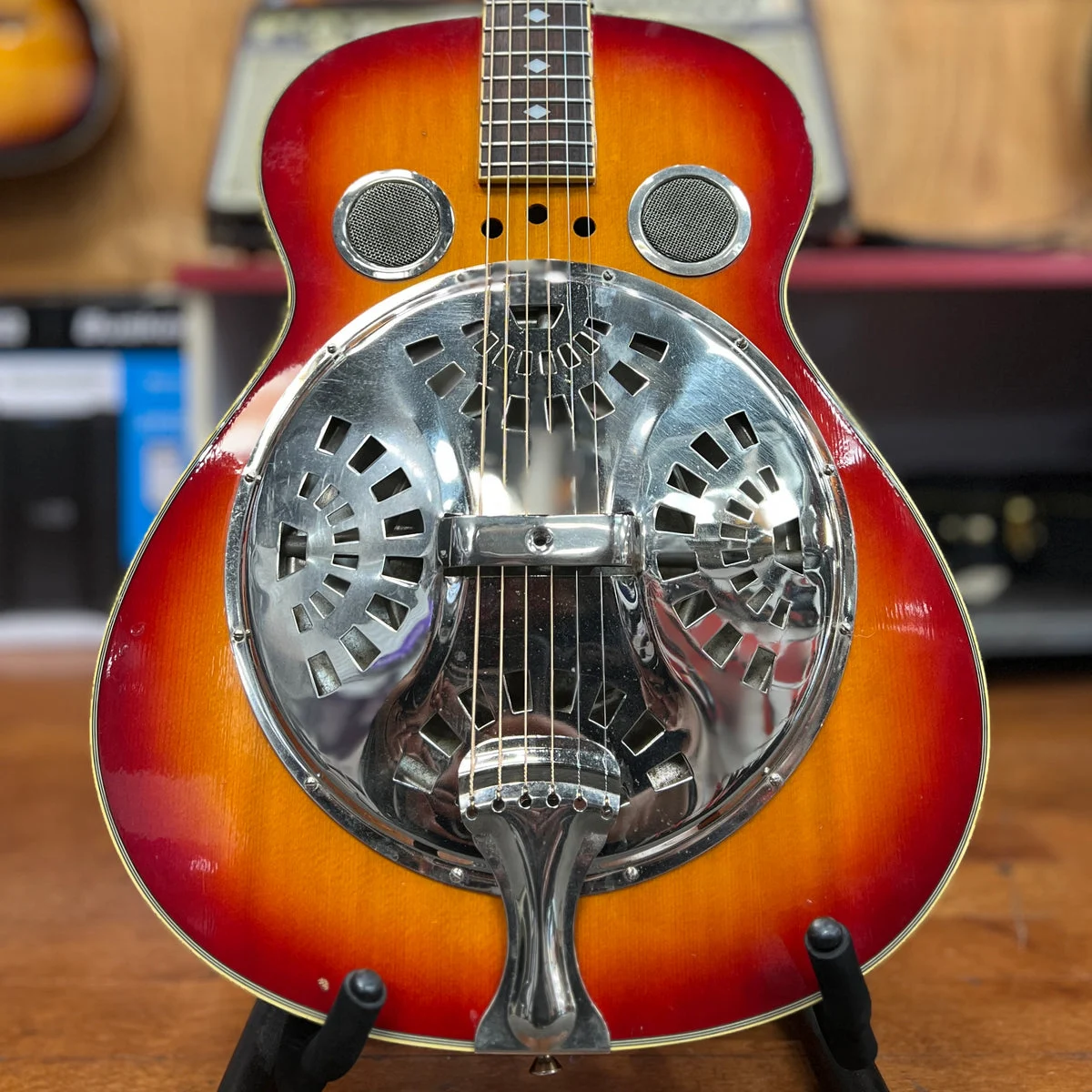USED Johnson JR400 Resonator Guitar, Sunburst
