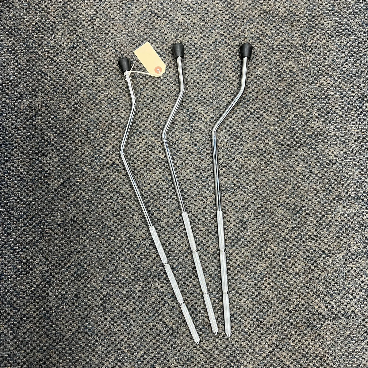 USED Ludwig 9.5mm 21.5" Floor Tom Legs, Set of 3
