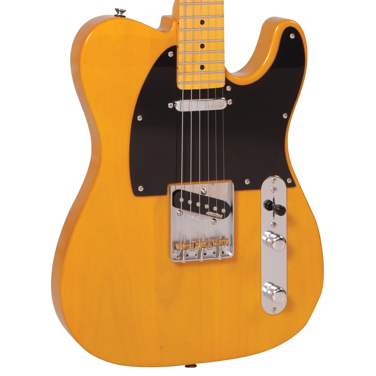 Vintage V52BS ReIssued Electric Guitar - Butterscotch