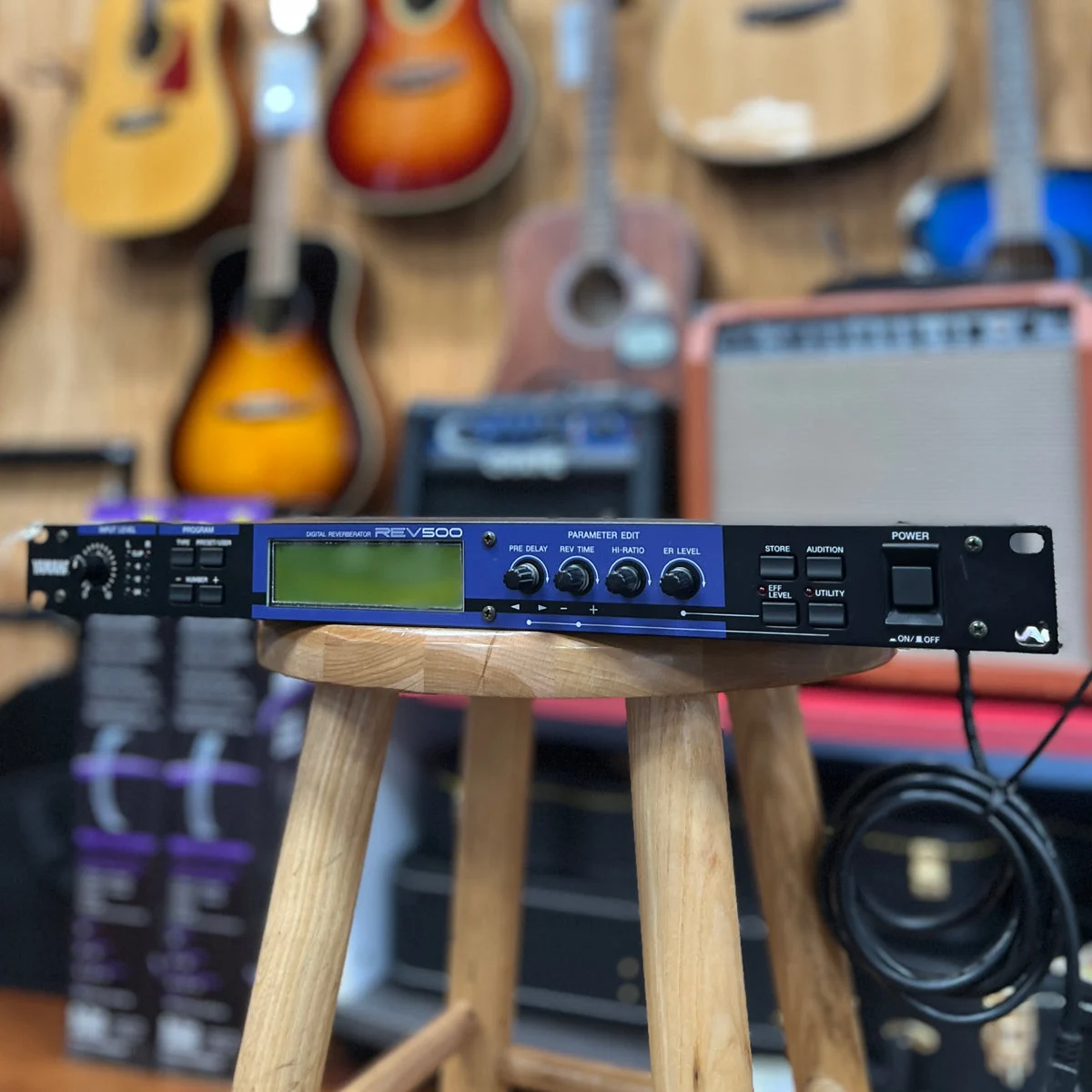 VINTAGE Yamaha REV 500 Digital Reverberator Reverb Processor