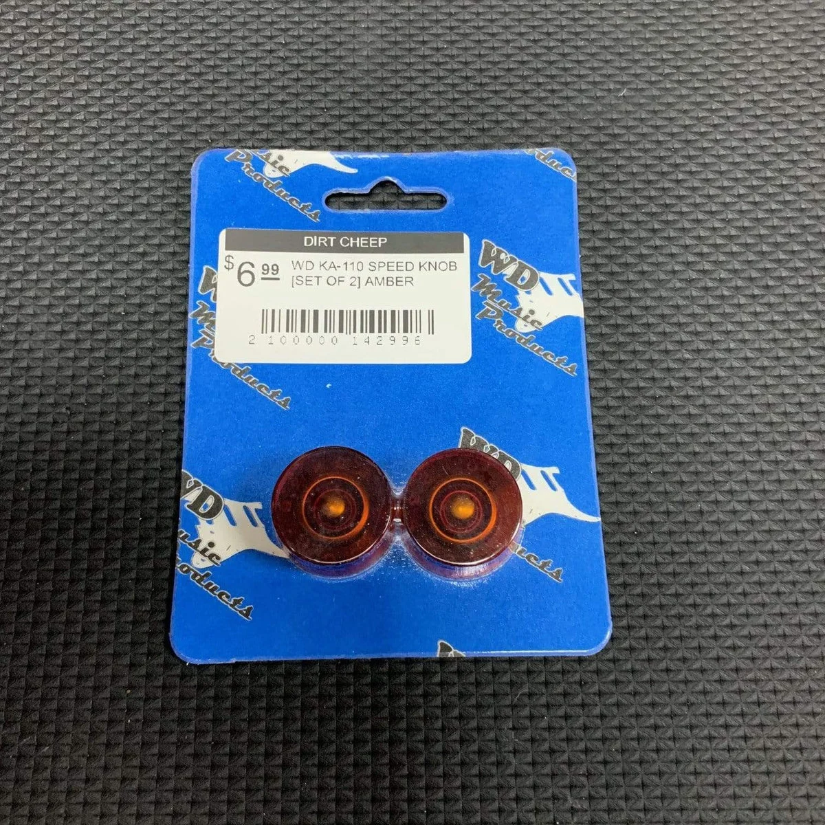 WD KA-110 SPEED KNOB [SET OF 2] AMBER