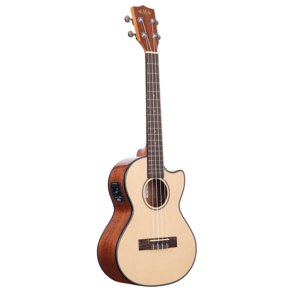 Kala Solid Spruce Top Mahogany Acoustic-Electric Tenor Ukulele