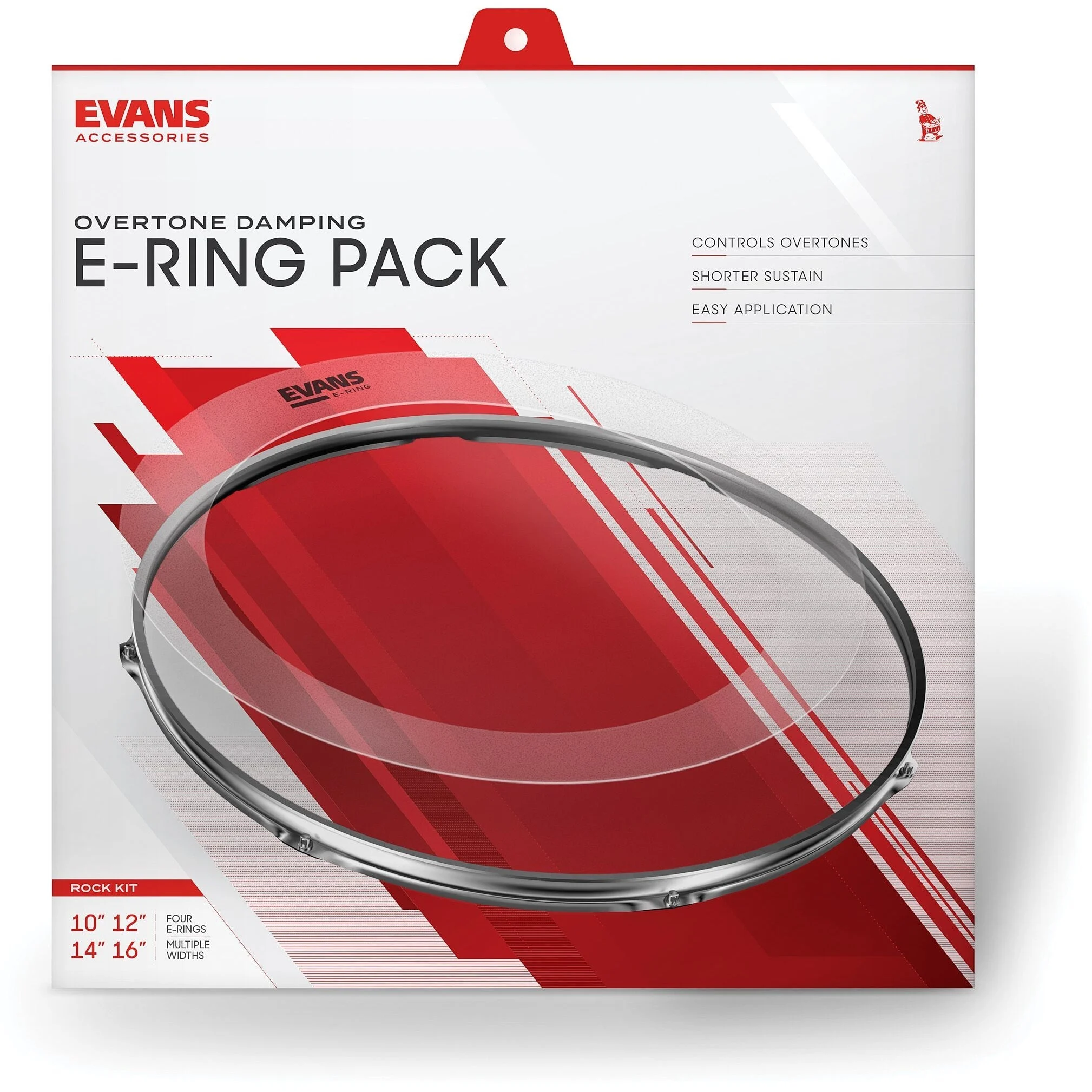 Evans E-Ring Rock Drumhead Pack