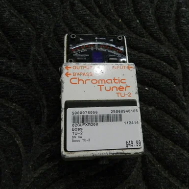Used Boss TU-2 Tuner Pedal