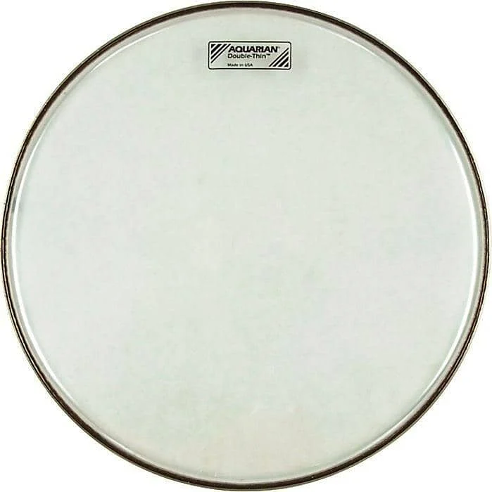 Aquarian Double Thin 2 Ply Drumhead | 13"