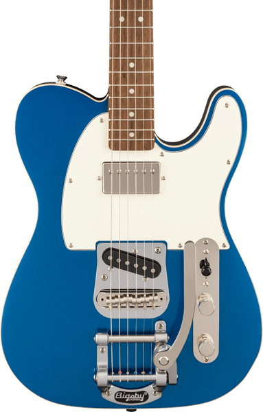 Squier - Classic Vibe Custom Telecaster SH - Electric Guitar w/ Bigsby - Lake Placid Blue
