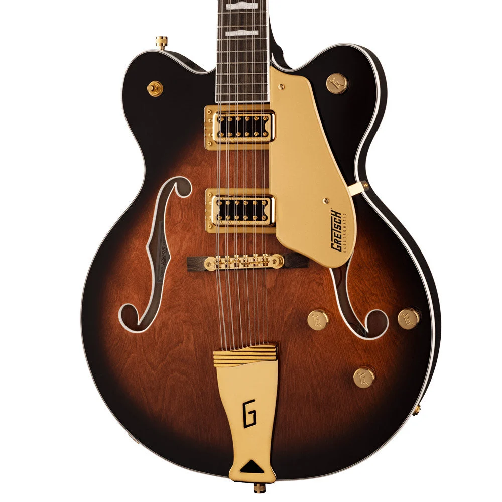 Gretsch G5422G-12 Electromatic 12-String Hollow Body Electric Guitar - Single Barrel Burst
