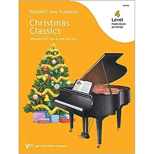 Bastien New Traditions Piano Book | Christmas Classics | Level 4