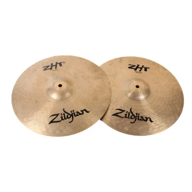 Used Zildjian ZHT HI HAT 14 Hi Hat Cymbals 14"