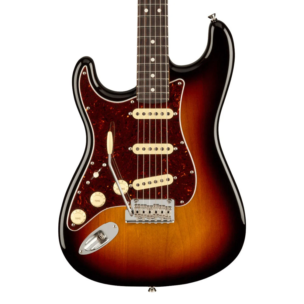 Fender American Professional II Stratocaster Left-Hand Electric Guitar - Rosewood Fingerboard - 3-Color Sunburst