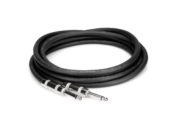 Hosa - SKJ-603 - Speaker Cable - 1/4 in TS to Same - 3ft