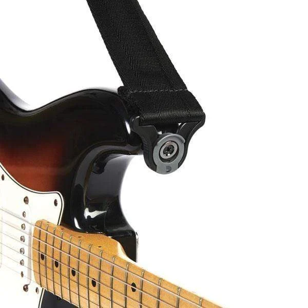 D'Addario Planet Waves Auto Lock Guitar Strap | Padded | Black