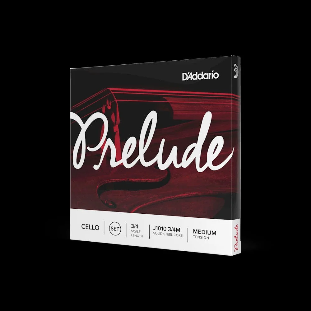 D'Addario Prelude Cello Single D String | 3/4 Scale | Medium Tension