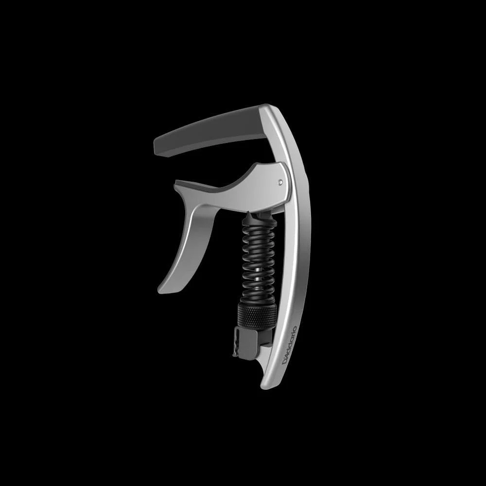 D'Addario Tri-Action Capo | Silver