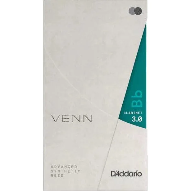 D'Addario VENN Bb Clarinet Reed | G2 | Strength 3.0