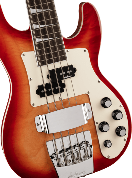 Jackson - X Series - Concert™ 5-String Bass Guitar - CBXNT DX V - Laurel Fingerboard - Fireburst