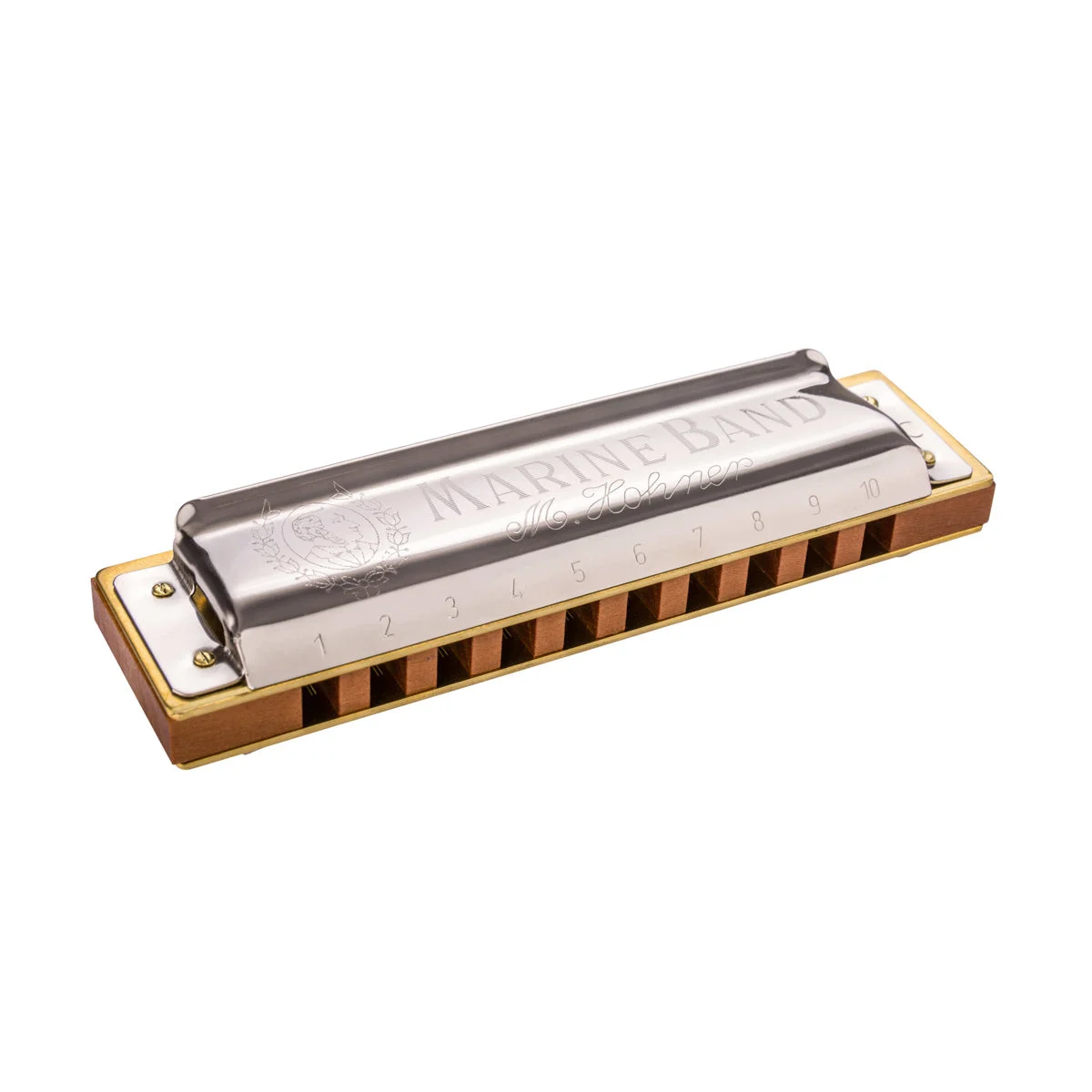 Hohner Marine Band 1896 Harmonica, Key in G