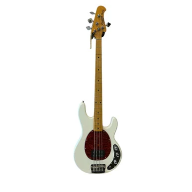 Used Sterling by Ernie Ball STING RAY P Type Bass Guitar White 4-String