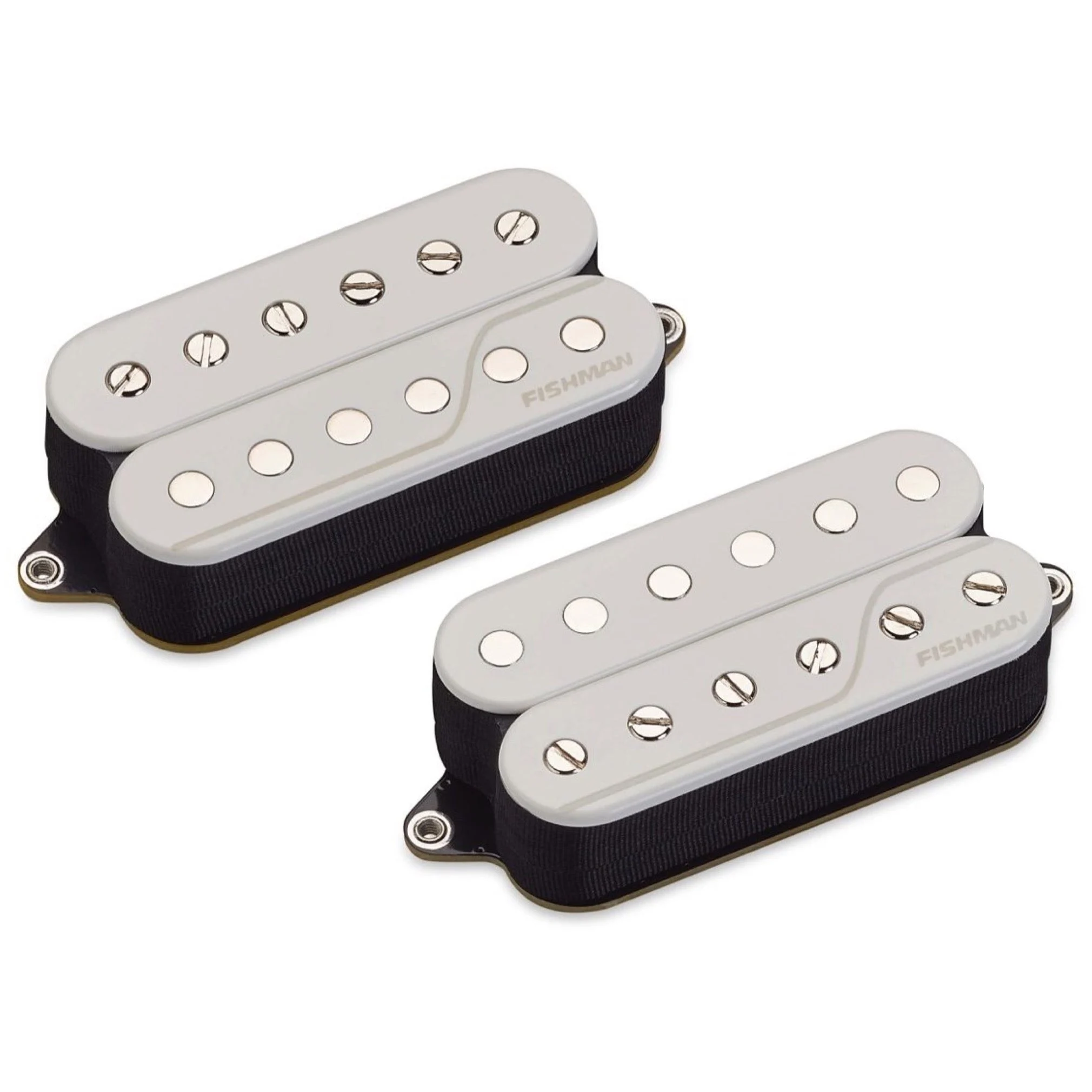 Fishman Open Core Fluence Classic Humbucker Pickup, White, Set