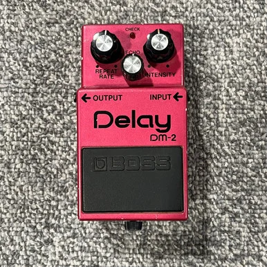 Used 1982 BOSS DM-2 DELAY Guitar Pedal
