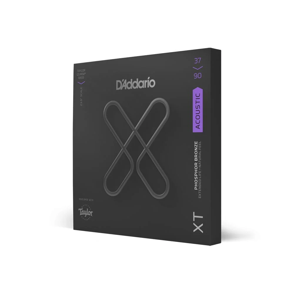 D'Addario Taylor GS Mini XT Coated Strings | Phosphor Bronze | Custom Light | 37-90