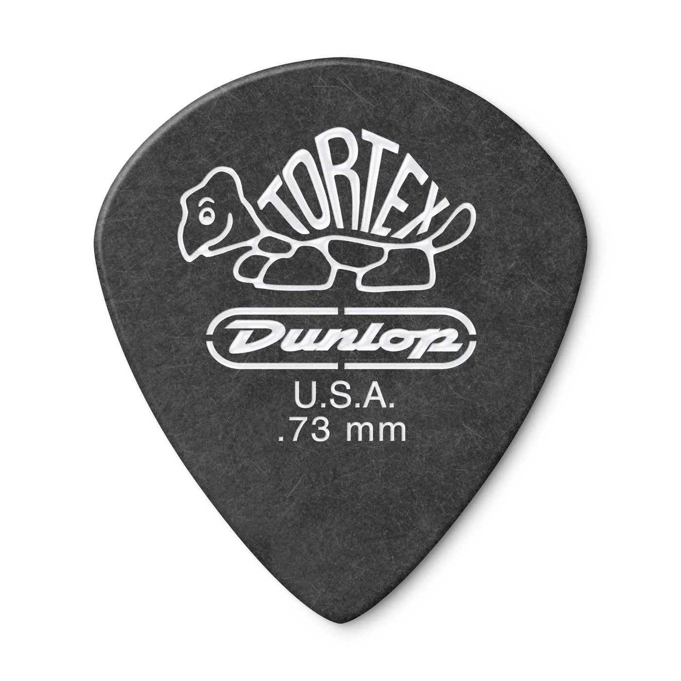 Dunlop Tortex Pitch Black Jazz III Guitar Picks | .73mm | 12 Pack