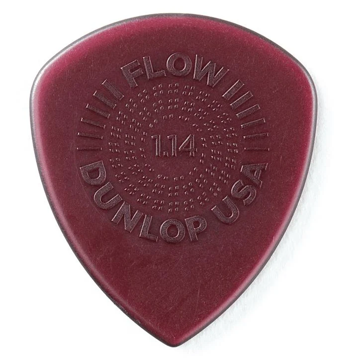 Dunlop Flow Standard Grip Guitar Picks | 1.4 mm | 6 Pack