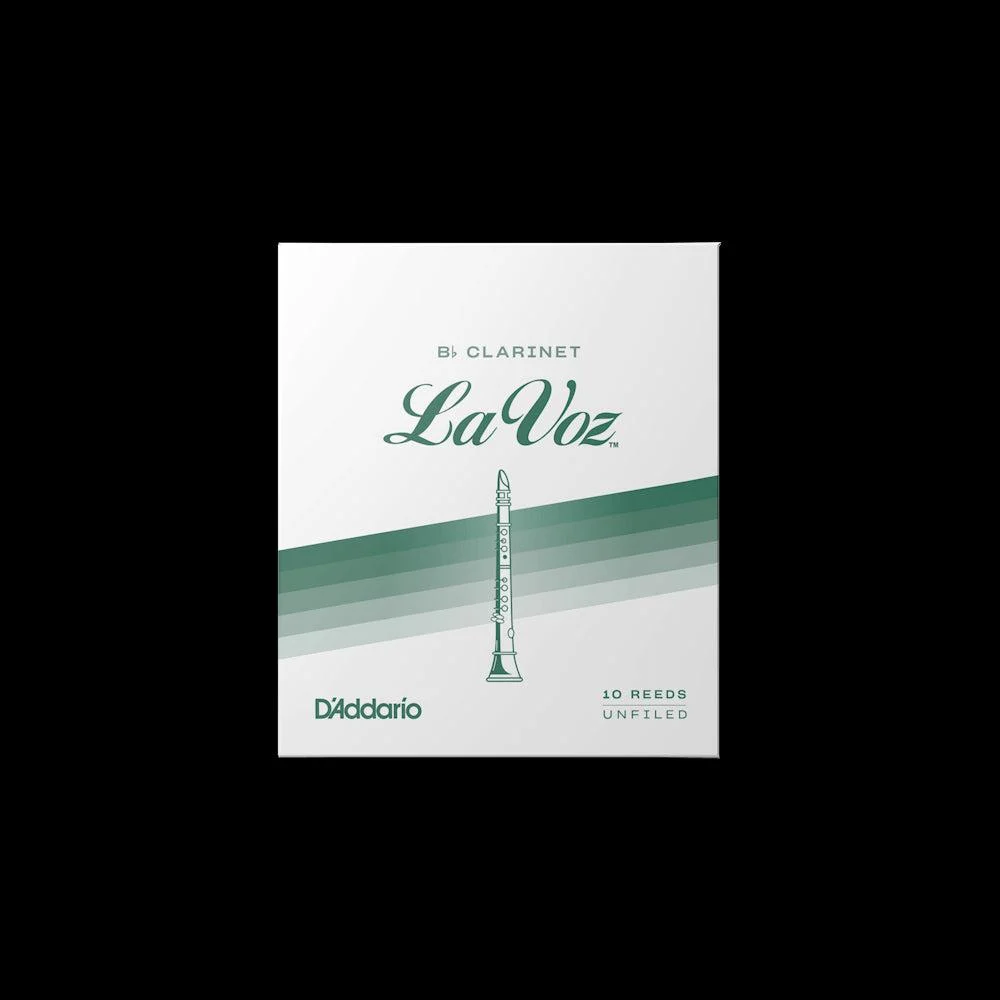 D'Addario La Voz Bb Clarinet Reeds | Hard | 10 Pack