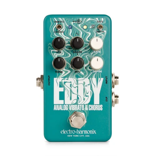 Electro Harmonix EDDY Analog Vibrato, 9.6DC-200 PSU included