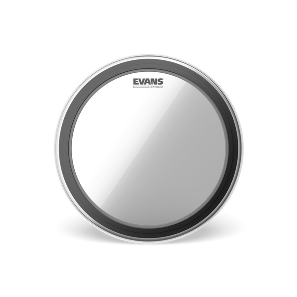 Evans - BD24EMAD2 - EMAD 2 Clear Batter Bass Drumhead - 2-Ply24"