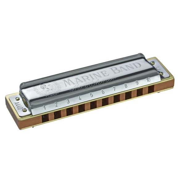 Hohner 1896BX-A Marine Band Harmonica - Key of A