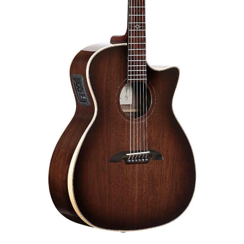 Alvarez Artist Elite Deluxe Grand Auditorium Acoustic/Electric Guitar - Shadowburst Gloss