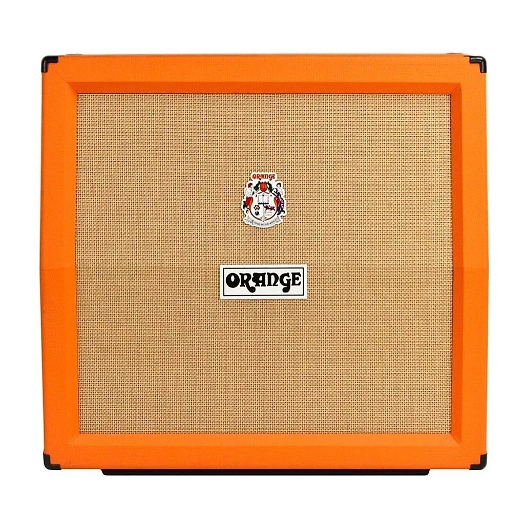 Orange PPC412A Angled Guitar Speaker Cabinet (4x12 Inch), 16 Ohms