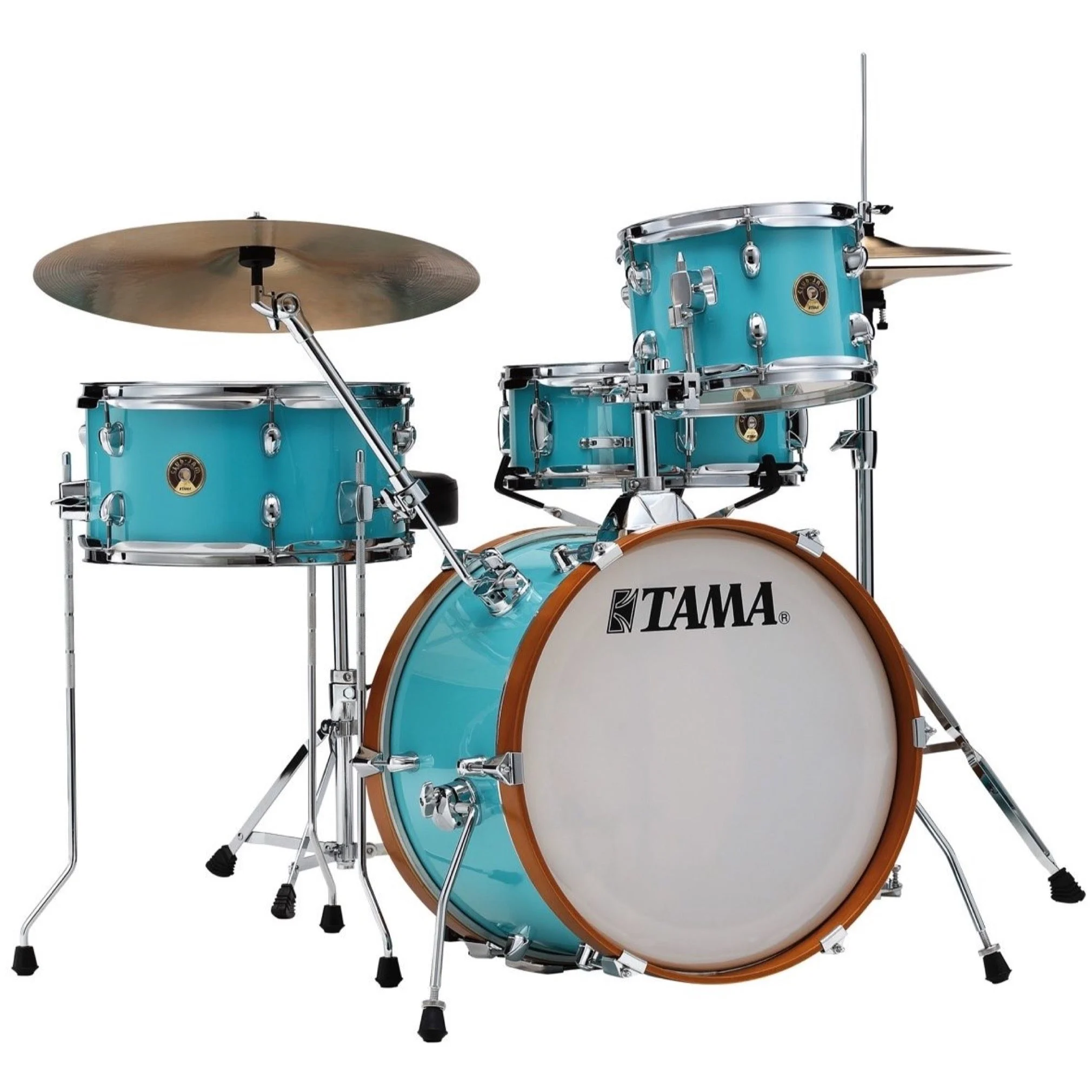 Tama Club Jam Aqua Blue 4-Piece Drum Shell Kit