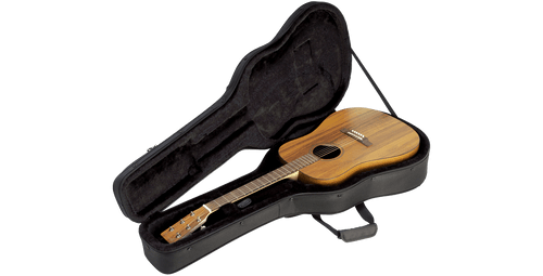 SKB Acoustic Soft Case with EPS foam interior/Nylon exterior, back straps