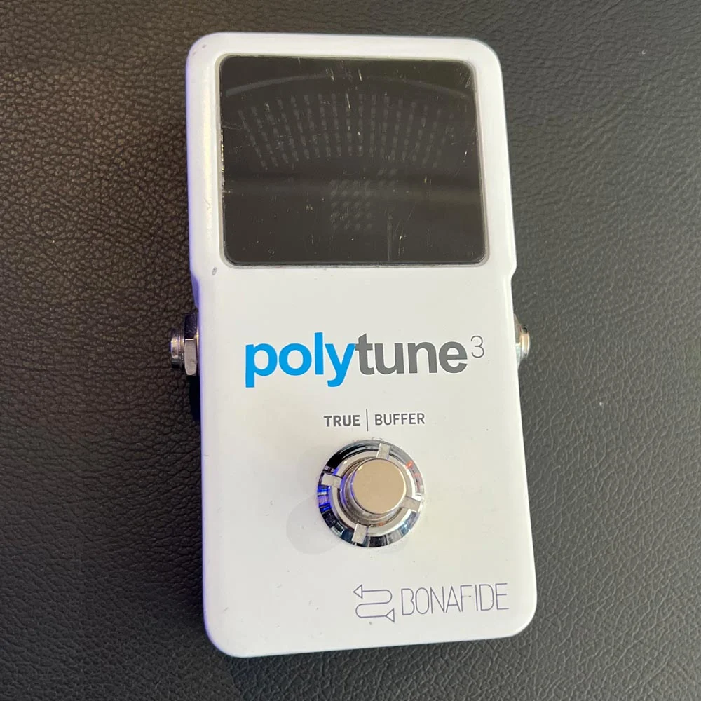 TC Electronic Polytune 3 Polyphonic Tuner & Buffer Pedal Boxed (Joe Satriani Private Collection) (Pre-Owned)